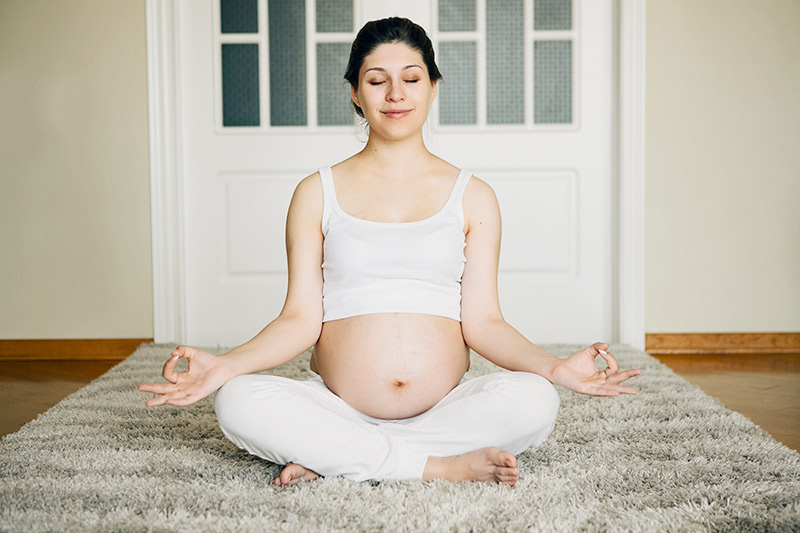 Ansia in gravidanza meditazione